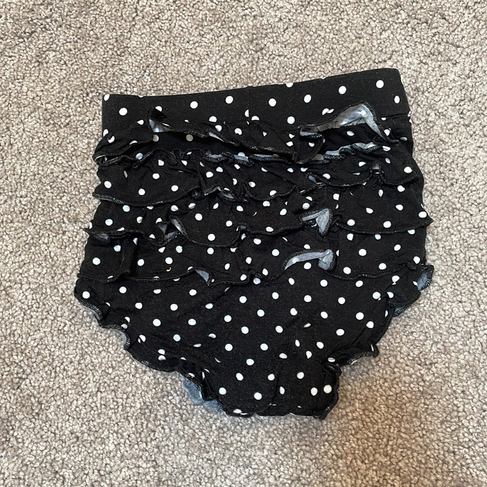 Posh Peanut Tenni Floral & Polka Dot Bummie Set - Picture 11 of 12